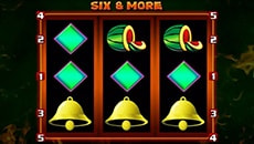 Der Spielautomat Six More von Merkur