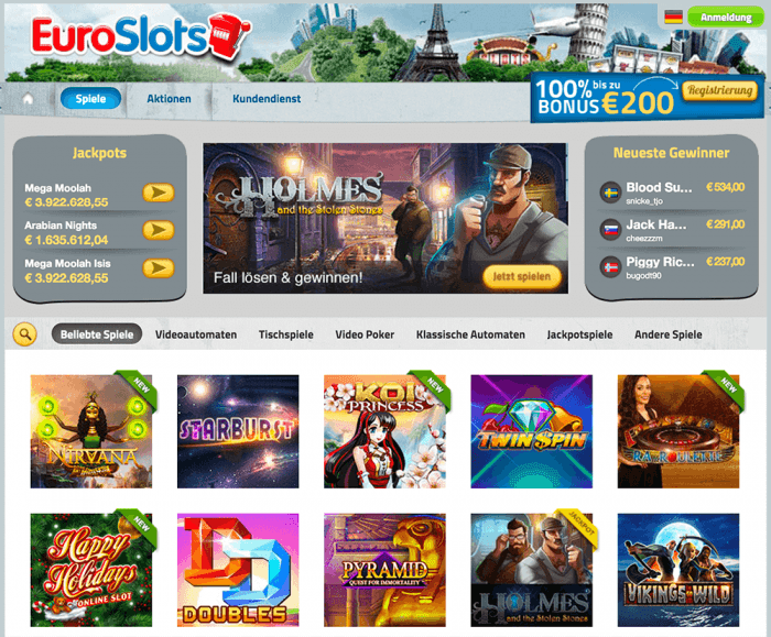 euroslots casino spiele