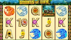 Goddess of Life online Spielautomat von Playtech