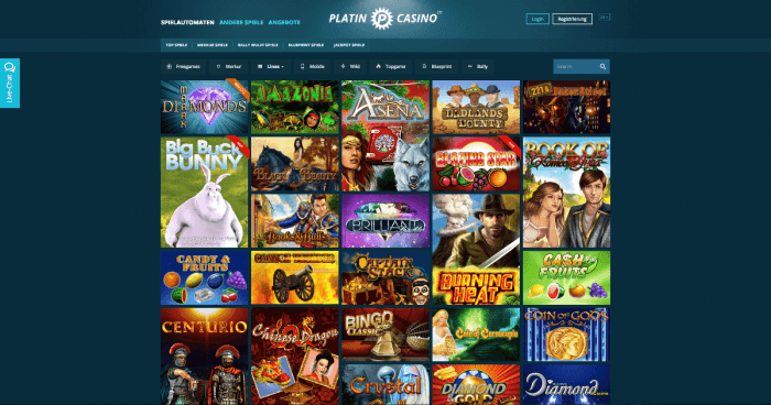 platin casino spielautomaten