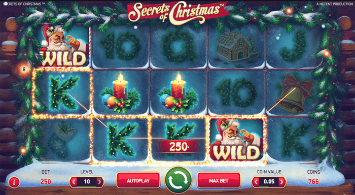 secrets of christmas slot