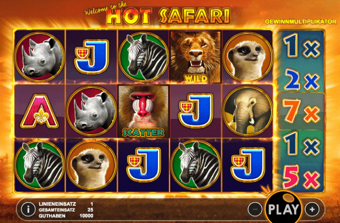 pragmatic play hot safari